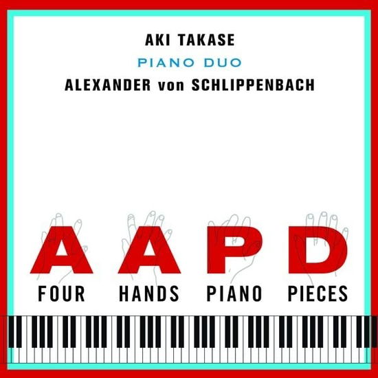 Cover for Aki &amp; Alexander Von Schlippenbach Takase · Four Hands Piano Pieces (LP) (2023)