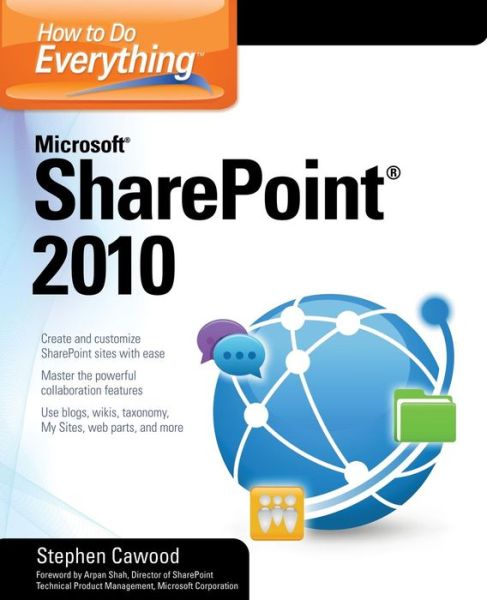 Cover for Stephen Cawood · How to Do Everything Microsoft Sharepoint 2010 (Paperback Book) (2010)