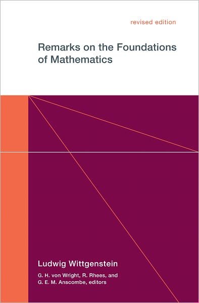 Remarks on the Foundations of Mathematics - The MIT Press - Ludwig Wittgenstein - Books - MIT Press Ltd - 9780262730679 - May 10, 1983