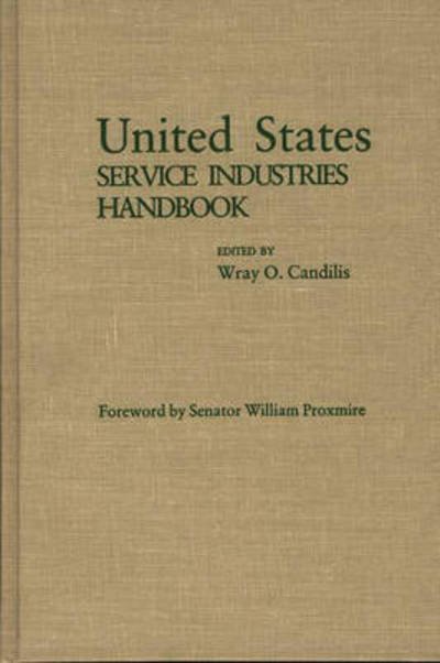 Cover for W D. Candilis · United States Service Industries Handbook (Gebundenes Buch) (1988)