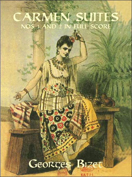 Cover for Music Scores · Carmen Suites Nos. 1 and 2 in Full Score (Dover Music Scores) (Paperback Book) (1998)