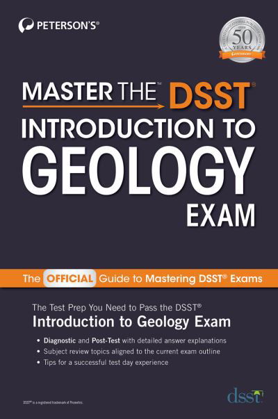 Cover for Peterson's · Master the DSST Introduction to Geology Exam (Taschenbuch) (2021)