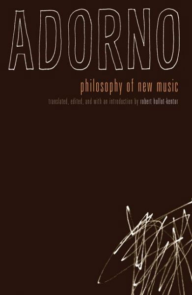 Cover for Theodor W. Adorno · Philosophy of New Music (Taschenbuch) (2019)