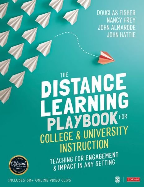 Cover for Douglas Fisher · The Distance Learning Playbook for College and University Instruction: Teaching for Engagement and Impact in Any Setting (Taschenbuch) (2020)