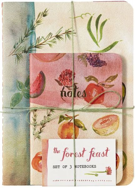 Cover for Blaine Brownell · The Forest Feast Notebooks (Set of 3) (Stationery) (2015)