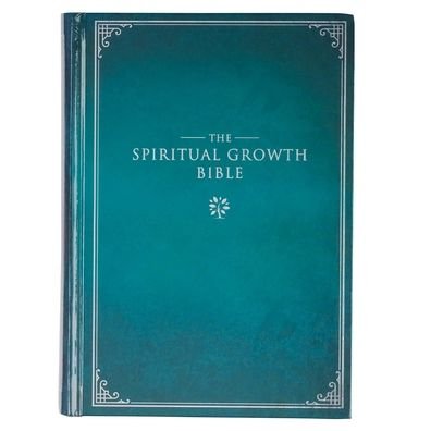 Cover for Christian Art Gifts Inc · The Spiritual Growth Bible Hardcover (Leather Book) (2022)