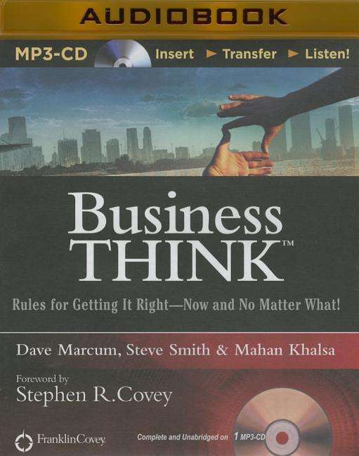 Cover for Mahan Khalsa · Businessthink: Rules for Getting It Right - Now and No Matter What! (MP3-CD) [Mp3 Una edition] (2014)