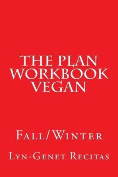 Cover for Lyn-genet Recitas · The Plan Workbook Vegan (Pocketbok) (2015)