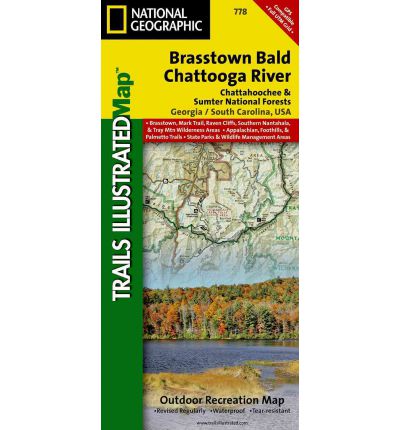 Cover for National Geographic Maps · Brasstown Bald / Chattooga River, Chattahoochee National Forest: Trails Illustrated Other Rec. Areas (Map) (2020)