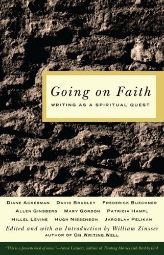 Cover for William Zinsser · Going on Faith: Writing As a Spiritual Quest (Pocketbok) (2011)