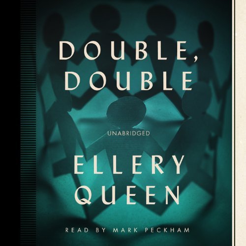 Cover for Ellery Queen · Double, Double: Library Edition (Ellery Queen Mysteries) (Audiobook (CD)) [Unabridged edition] (2014)