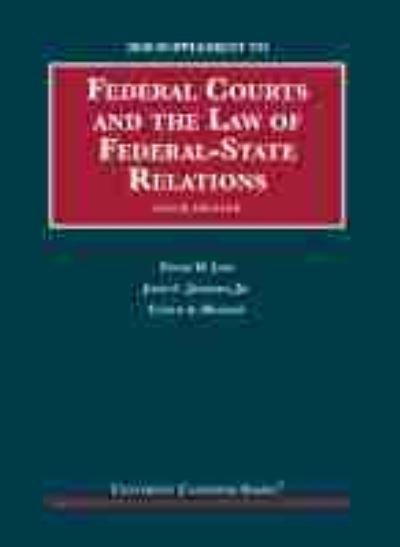 Cover for Peter W. Low · Federal Courts and the Law of Federal-State Relations, 2020 Supplement - University Casebook Series (Pocketbok) [9 Revised edition] (2020)