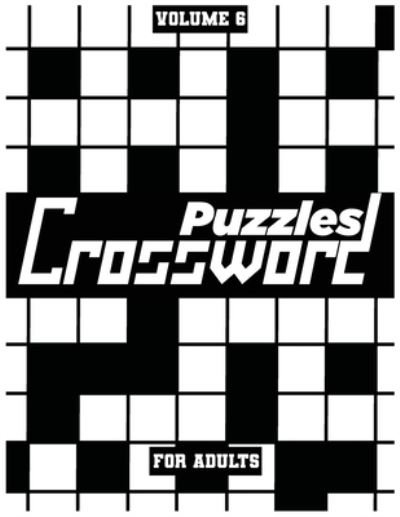 Cover for Fun Activity Books · Crossword Puzzles For Adults, Volume 6 (Taschenbuch) (2021)