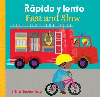 Cover for Britta Teckentrup · Rápido y lento (Book) (2019)