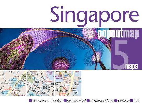 Cover for Popout Map · Singapore PopOut Map - PopOut Maps (Landkarten) (2018)