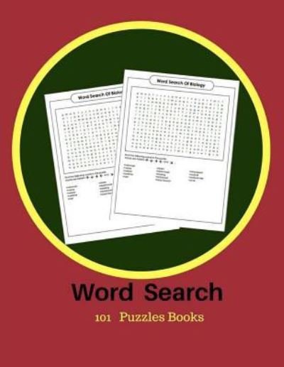 Cover for Kecia Shoen · Word Search 101 Puzzles Books (Pocketbok) (2018)