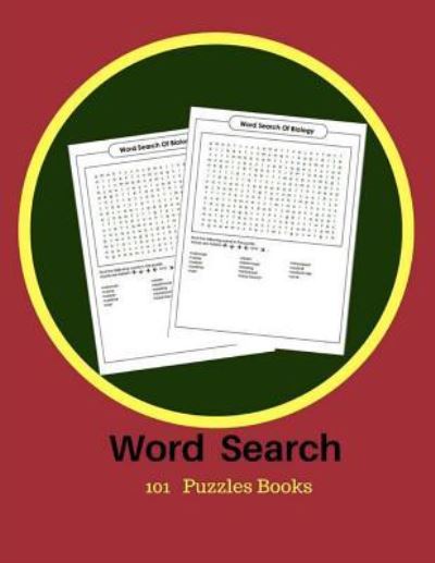 Cover for Kecia Shoen · Word Search 101 Puzzles Books (Pocketbok) (2018)