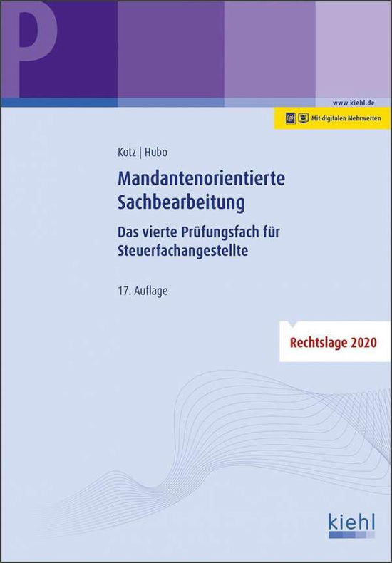 Cover for Kotz · Mandantenorientierte Sachbearbeitu (Book)