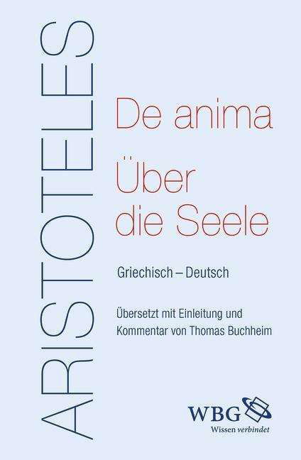 Cover for Aristoteles · De anima - Über die Seele (Buch)