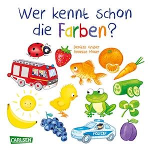 Cover for Annette Moser · Wer kennt schon die Farben? (Board book) (2022)
