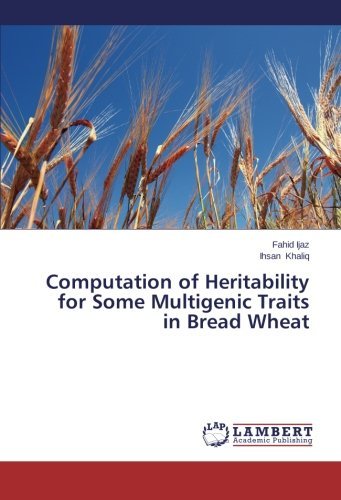 Cover for Ihsan Khaliq · Computation of Heritability for Some Multigenic Traits in Bread Wheat (Paperback Book) (2013)