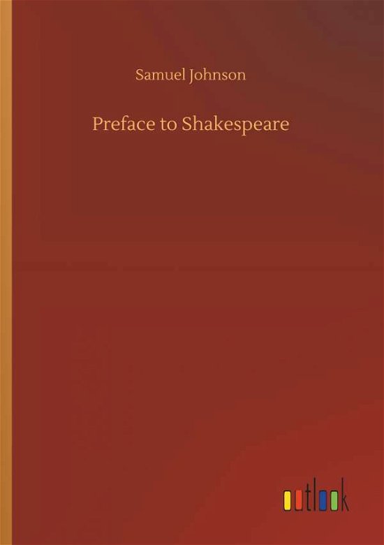 Cover for Johnson · Preface to Shakespeare (Book) (2018)