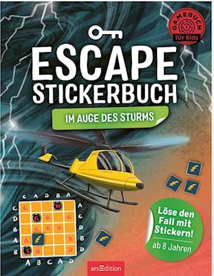 Cover for Philip Kiefer · Escape-Stickerbuch  Im Auge des Sturms (Book) (2022)