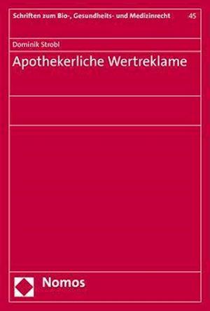 Cover for Strobl · Apothekerliche Wertreklame (N/A) (2021)