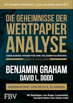 Cover for Benjamin Graham · Die Geheimnisse der Wertpapieranalyse (Bog) (2024)