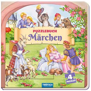 Cover for Trötsch Pappenbuch Puzzlebuch Märchen (Book) (2022)