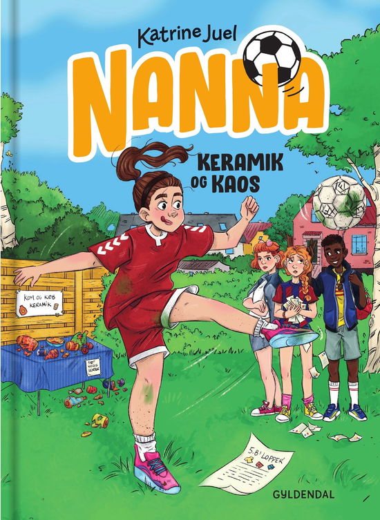 Cover for Katrine Juel · Nanna: Nanna 1 - Keramik og kaos (Hardcover Book) [1st edition] (2024)