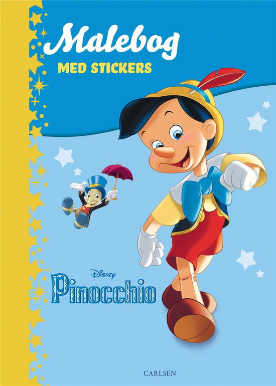 Cover for Disney · Disney Klassikere: Pinocchio malebog (kolli 6) (Sewn Spine Book) [1. Painos] (2021)