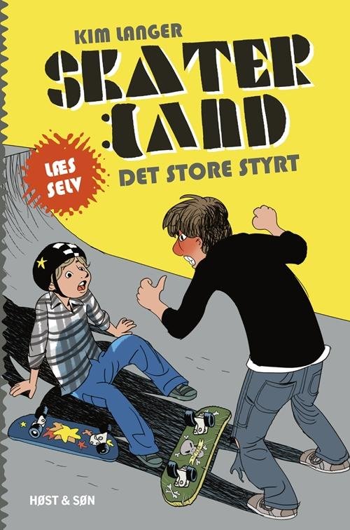 Cover for Kim Langer · Skaterland LÆS SELV: Skaterland LÆS SELV - Det store styrt (Gebundesens Buch) [2. Ausgabe] (2015)