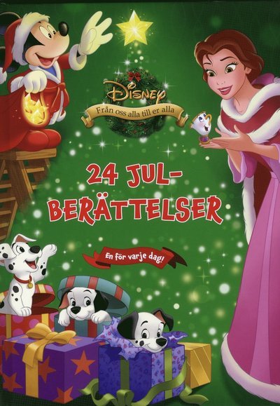 Cover for Disney - 24 Julberättelser : en för varje dag (Kartonbuch) (2019)