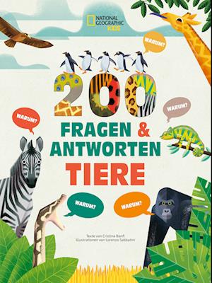 Cover for Cristina Banfi · Tiere. Frage- und Antwortbuch, mit 200 Fragen zu spannenden Naturthemen (200 Fragen &amp; Antworten) (Book) (2024)