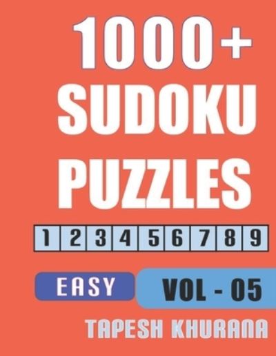 Cover for Tapesh Khurana · 1000+ Sudoku Puzzles (Paperback Book) (2020)