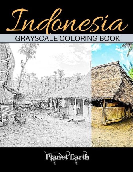 Cover for Planet Earth · Indonesia Grayscale Coloring Book (Taschenbuch) (2020)
