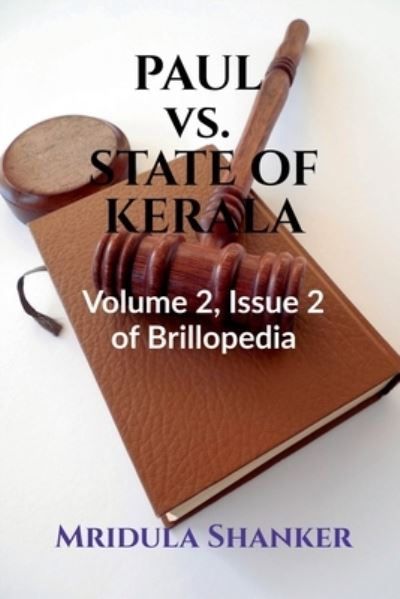 Cover for Shanker Mridula Shanker · PAUL vs. STATE OF KERALA (Paperback Book) (2022)
