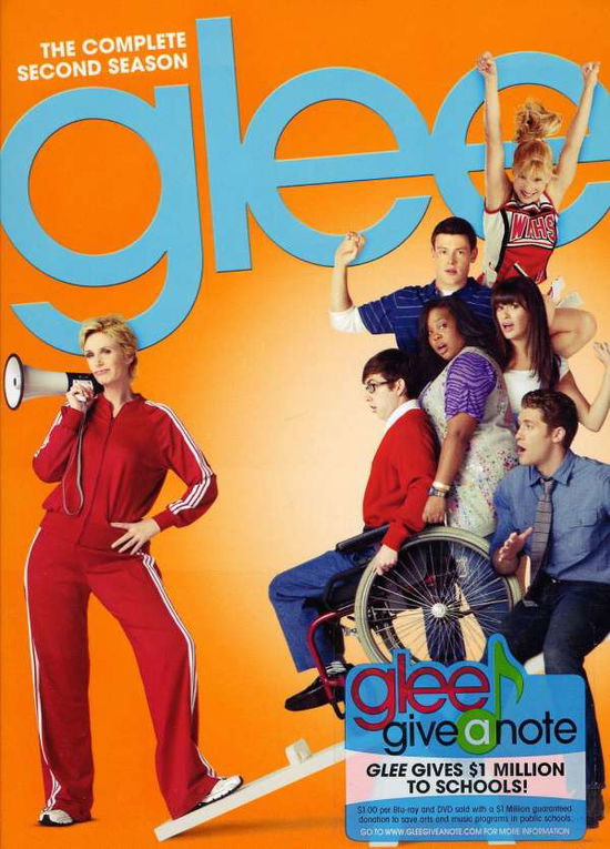 Cover for Glee: Complete Second Season (DVD) [Widescreen edition] (2011)