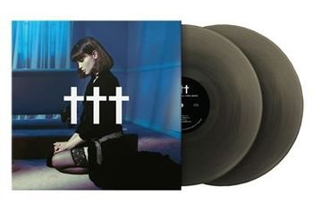 Cover for (CROSSES) · Goodnight, God Bless, I Love U, Delete (LP) [Black Ice Vinyl edition] (2023)