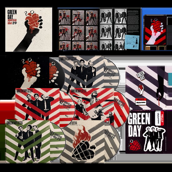 Cover for Green Day · American Idiot - 20th Anniversary Edition (CD/Blu-ray) [Deluxe CD Box Set edition] (2024)