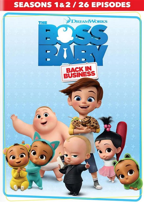 Cover for Boss Baby: Back in Business - Seasons 1 &amp; 2 (DVD) (2021)