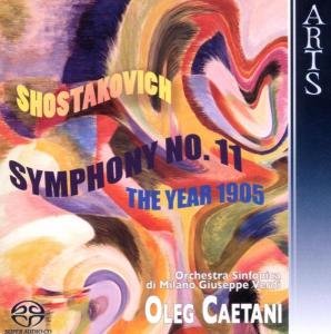 Cover for Caetani Oleg  / Orchestra Sinfonica Di M · Symfoni Nr. 11 Op. Arts Music Klassisk (SACD) (2005)