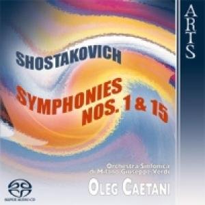 Cover for Oleg Caetani · Symphonies 1 &amp; 15 Arts Music Klassisk (SACD) (2006)