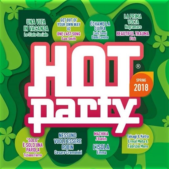 Cover for Hot Party Spring 2018 (CD) (2018)