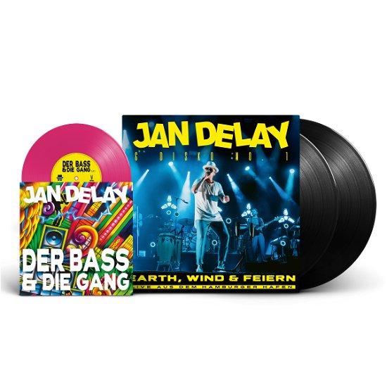 Cover for Jan Delay · Earth, Wind &amp; Feiern - Live Aus Dem Hamburger Hafen (LP) (2022)