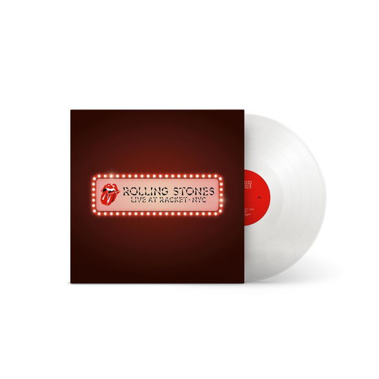 Cover for The Rolling Stones · RSD 2024 - Hackney Diamonds Live at Racket Nyc (White Vinyl) (LP) [RSD 2024 edition] (2024)