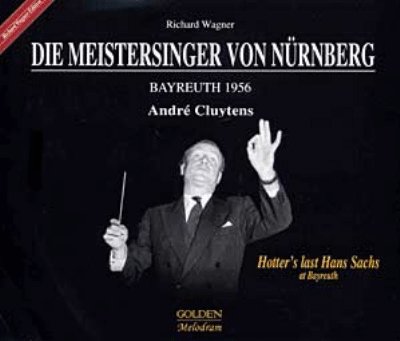 Cover for R. Wagner · Die Meistersinger:bayreuth 1956 (CD) (2005)