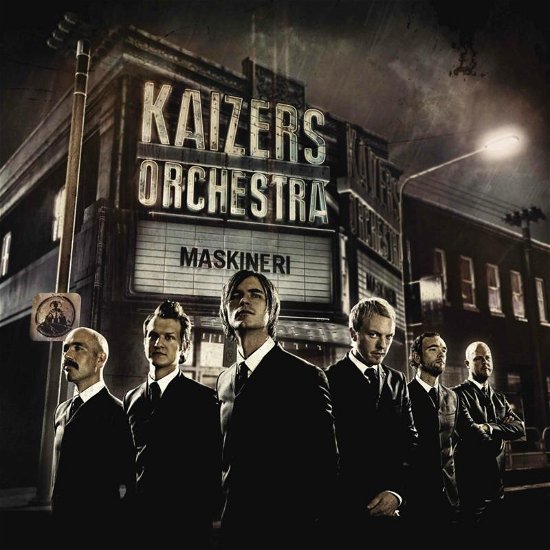 Cover for Kaizers Orchestra · Maskineri (LP) [Red Vinyl edition] (2023)