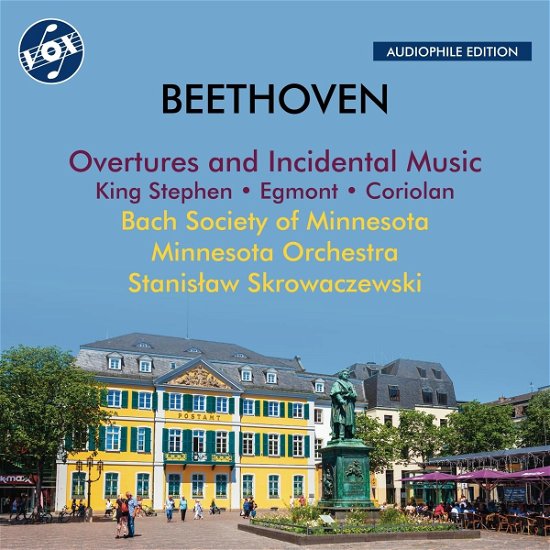 Beethoven: Overtures and Incidental Music - Bach Society Of Minnesota - Musik - VOX - 0747313302680 - 6. oktober 2023